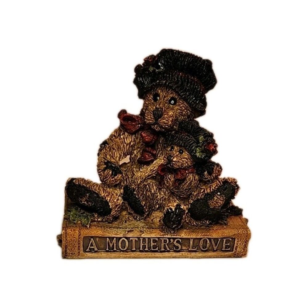 Vintage Boyds Bears Figurine “A Mother’s Love” Style 2001 Signed Numbered